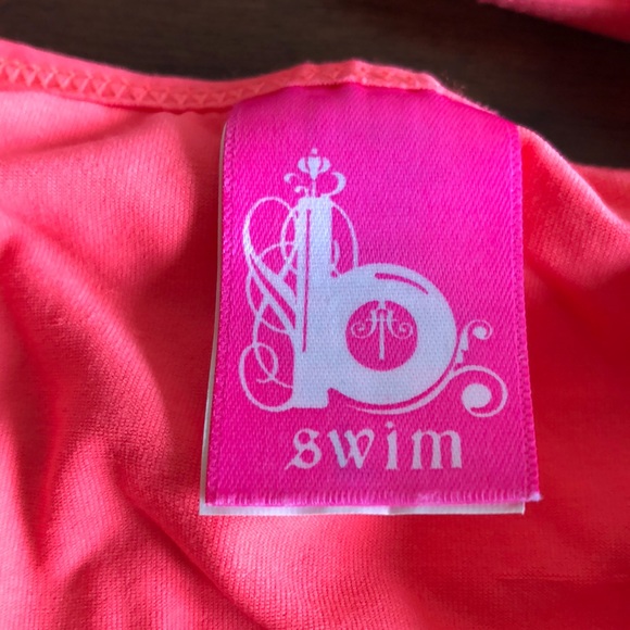 B Brand Salmon Colored Bikini Top - Picture 3 of 3